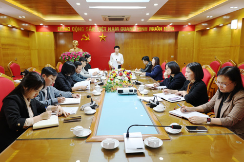 Toàn cảnh hội nghị giao ban