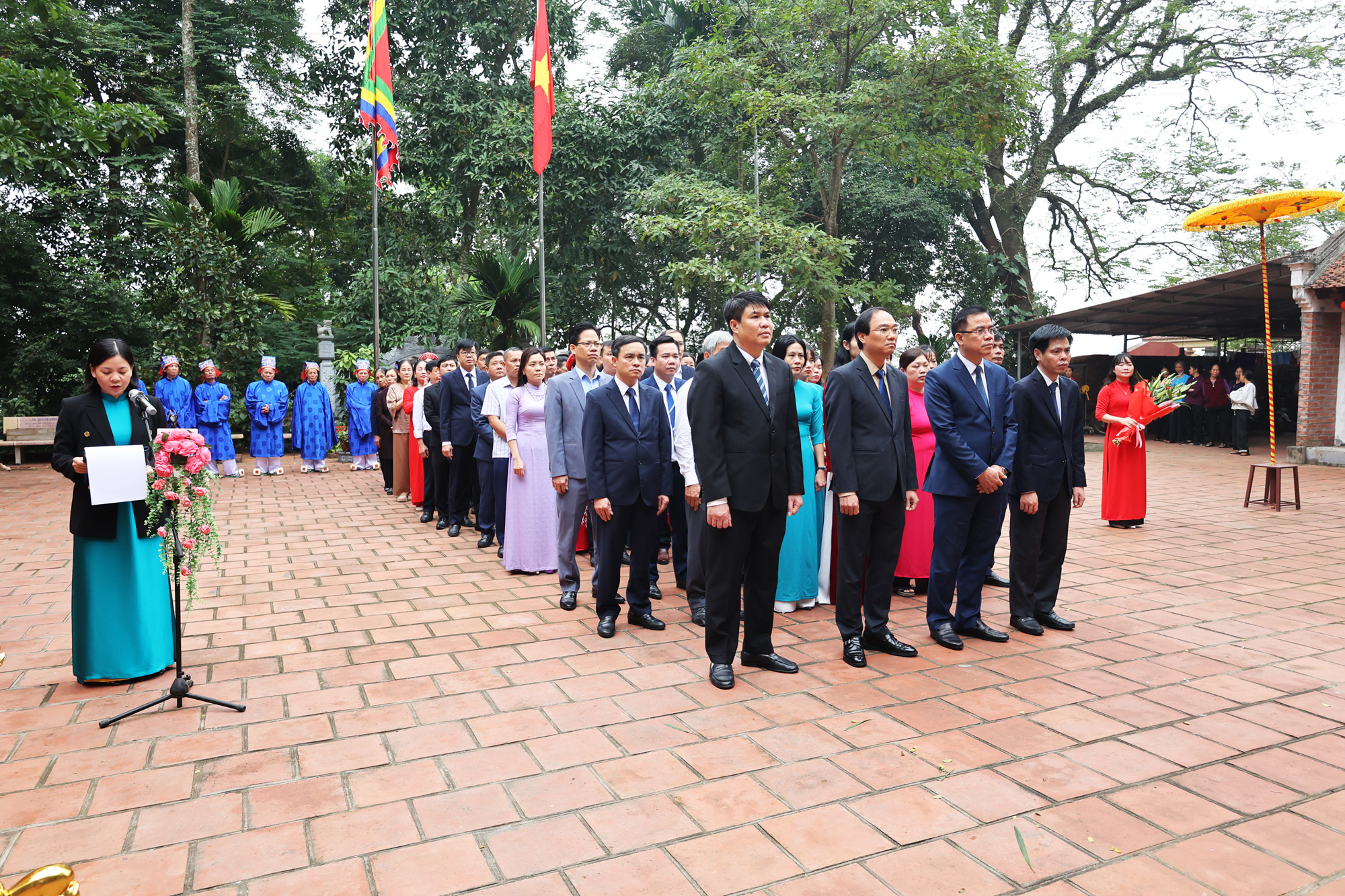 Xã Tam Nông long trọng tổ chức Lễ dâng hương tại Đền Mẫu (Đền Nhà Bà) Xuân Bính Ngọ 2026