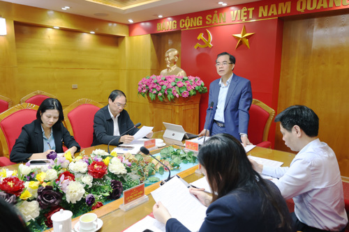 Đồng chí Quách Hải Lý - Bí thư Đảng ủy, Chủ tịch HĐND xã nhấn mạnh