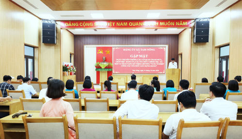 Toàn cảnh buổi Gặp mặt