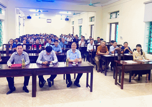 Các đại biểu tham dự tại lớp tập huấn