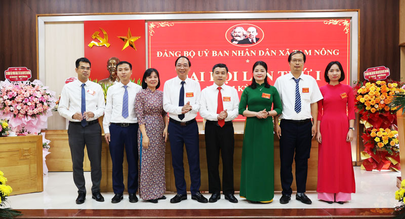 ĐẠI HỘI ĐẢNG BỘ UBND XÃ TAM NÔNG LẦN THỨ I, NHIỆM KỲ 2025 - 2030.