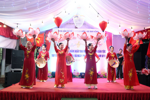 Đêm giao lưu đã để lại ấn tượng sâu đậm trong lòng Nhân dân trong và ngoài khu