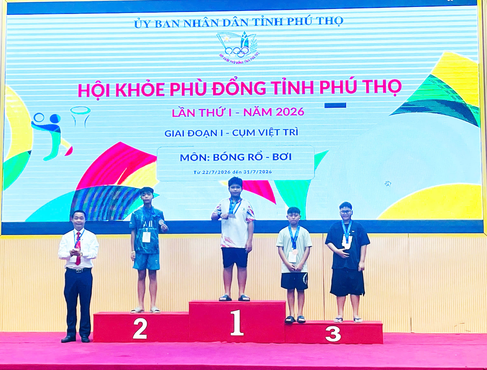 Tam Nông khởi đầu ấn tượng tại Hội khỏe Phù Đổng tỉnh Phú Thọ lần thứ I năm 2026.