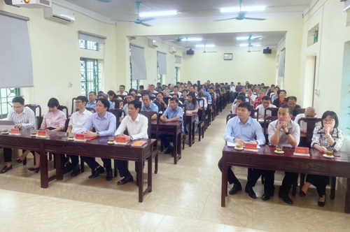 Các đại biểu tham dự buổi tập huấn