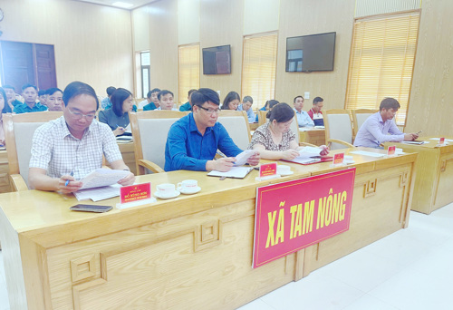 Các đại biểu tham dự hội nghị