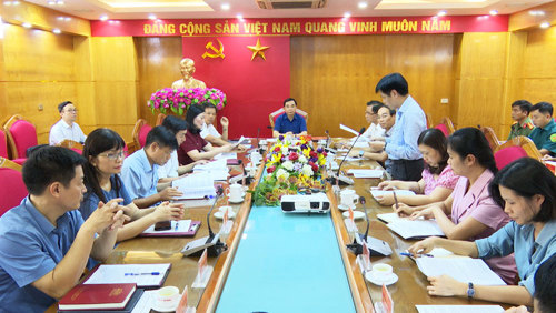 Toàn cảnh buổi làm việc
