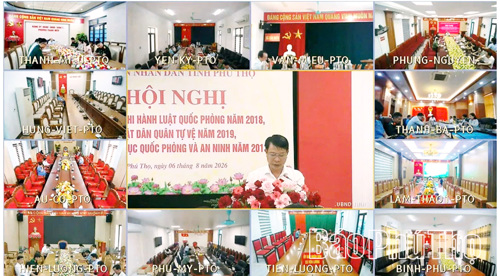 Hội nghị được tổ chức theo hình thức trực tiếp và trực tuyến