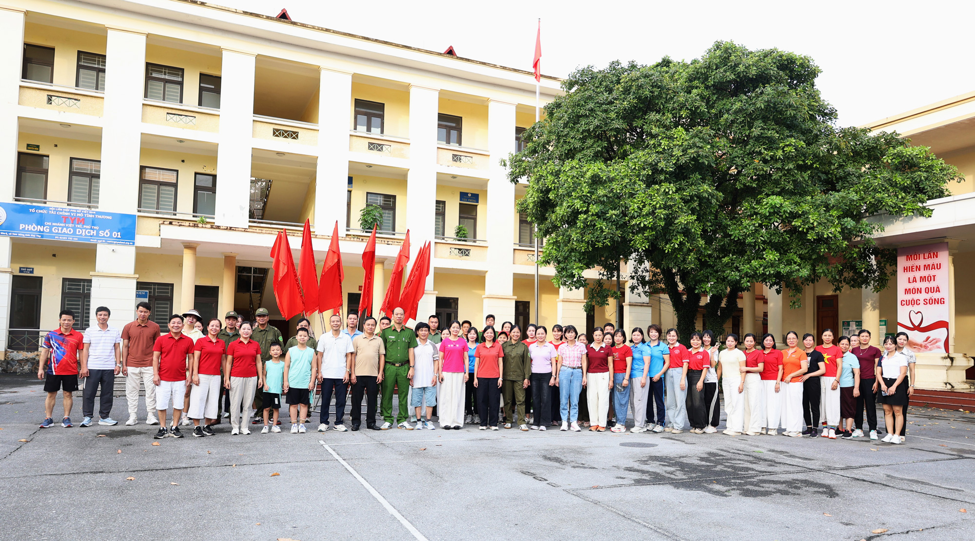 XÃ TAM NÔNG HƯỞNG ỨNG CHƯƠNG TRÌNH “ĐI BỘ CÙNG VIỆT NAM TIẾN BƯỚC”