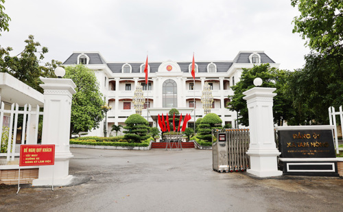 Trụ sở Đảng ủy xã Tam Nông