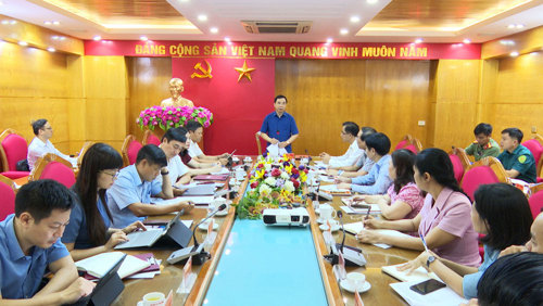 Đồng chí Bùi Huy Vĩnh - Phó Bí thư Tỉnh uỷ Phú Thọ phát biểu