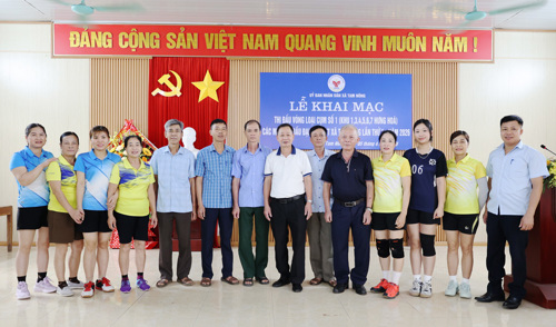 Khai mạc Đại hội TDTT tại Cụm 1 - Hưng Hóa