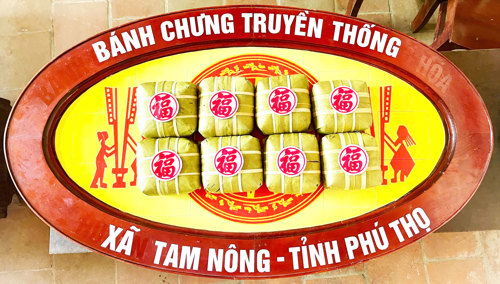 Sản phẩm Bánh Chưng xã Tam Nông