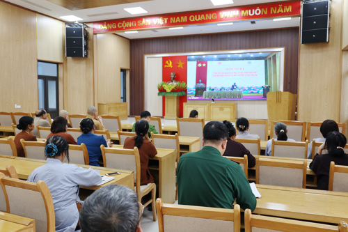 Toàn cảnh hội nghị trực tuyến