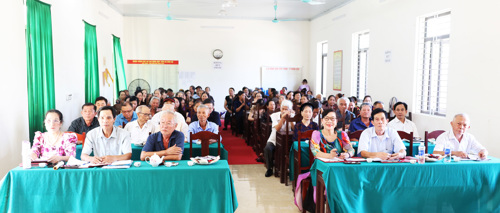 Các đại biểu tham dự hội nghị