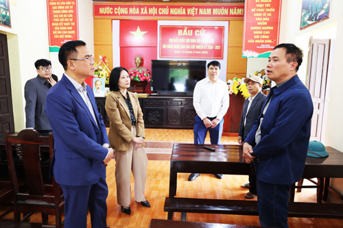 Kiểm tra tại NVH khu 8 Hương Nộn