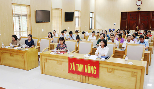 Các đại biểu tham dự hội nghị