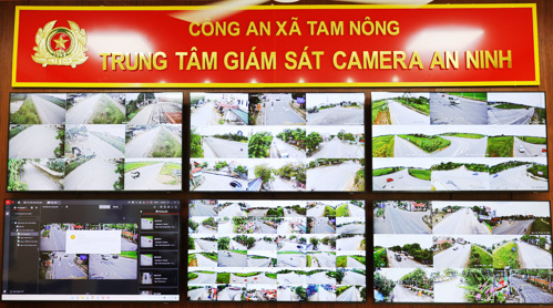 Đưa vào sử dụng hệ thống Camera an ninh kết hợp trí tuệ nhân tạo AI trên địa bàn