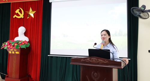 Giảng viên Trường Chính trị tỉnh Phú Thọ truyền giảng các chuyên đề