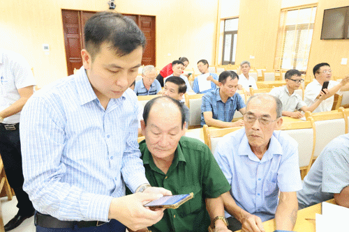 Hướng dẫn các Trưởng khu thao tác trên điện thoại thông minh