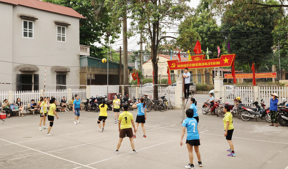 Sôi động vòng cụm Đại hội Thể dục thể thao xã Tam Nông lần thứ I năm 2026