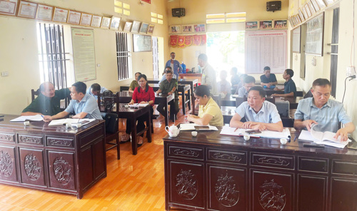 Toàn cảnh buổi làm việc