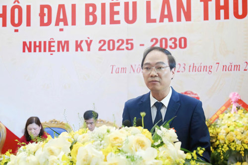 Đồng chí Đỗ Hùng Sơn được chỉ định giữ chức Phó Bí thư Đảng ủy xã Tam Nông nhiệm kỳ 2025 - 2030