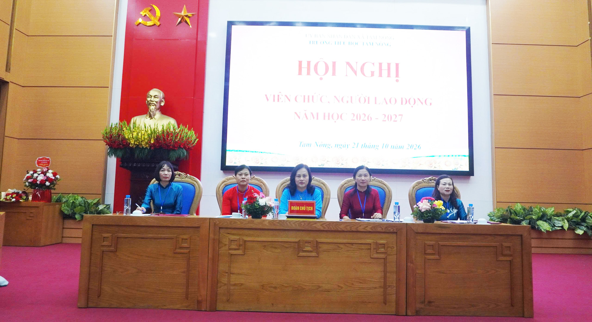 TRƯỜNG TIỂU HỌC TAM NÔNG TRIỂN KHAI NHIỆM VỤ NĂM HỌC 2026-2027.