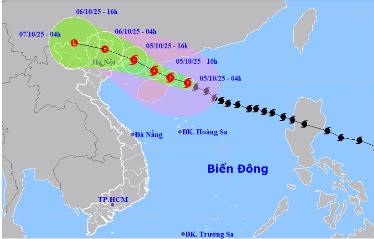 Tam Nông chủ động ứng phó với bão số 11 (MATMO).