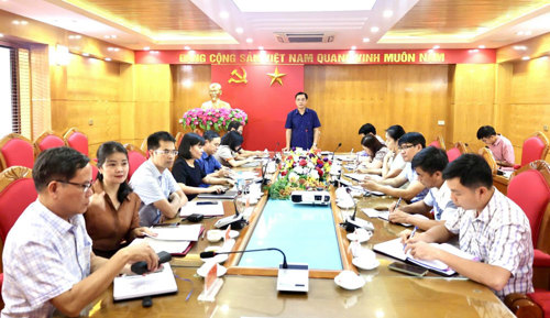 Toàn cảnh buổi làm việc