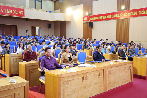 Các đại biểu tham dự lớp tập huấn