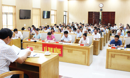 Các đại biểu tham dự hội nghị