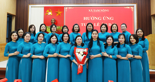 Hội LHPN hưởng ứng "Tuấn Lễ Áo dài"