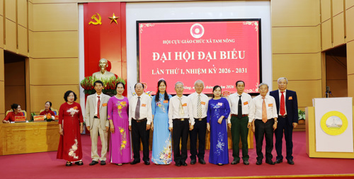 Ban chấp hành khóa mới ra mắt tại Đại hội