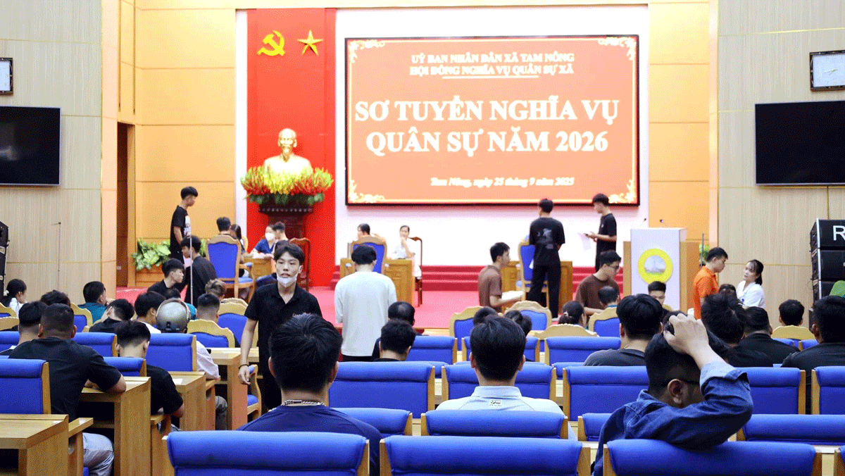 Toàn cảnh buổi khám sơ tuyển