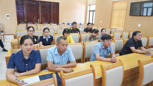 CCVC xã Tam Nông tham gia tập huấn