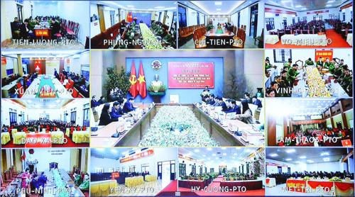 Hội nghị được tổ chức dưới hình thức trực tiếp và trực tuyến