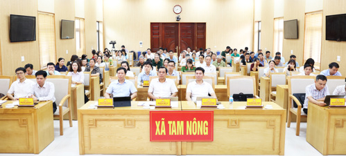 Các đại biểu tham dự buổi TXCT