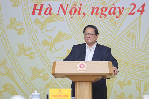 Thủ Tướng Chính phủ Phạm Minh Chính phát biểu chỉ đạo