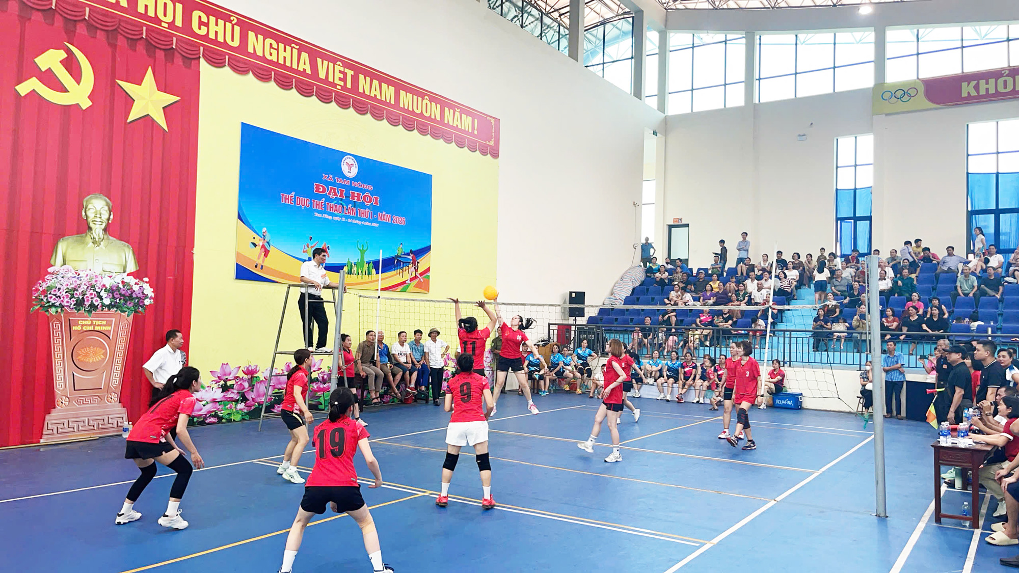 KHỞI TRANH VÒNG CHUNG KẾT ĐẠI HỘI TDTT XÃ TAM NÔNG LẦN THỨ I NĂM 2026