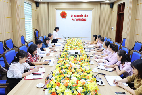 Toàn cảnh buổi làm việc