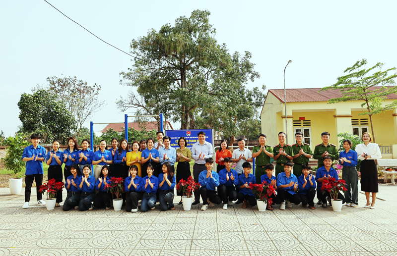 CHƯƠNG TRÌNH LỄ KHÁNH THÀNH CÔNG TRÌNH THANH NIÊN ĐIỂM SINH HOẠT VUI CHƠI CHO THANH THIẾU NHI