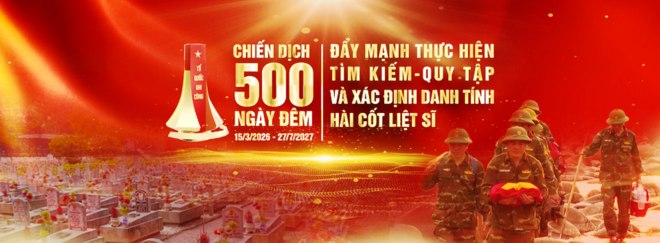 THÔNG BÁO VỀ VIỆC THU NHẬN MẪU AND THÂN NHÂN LIỆT SỸ