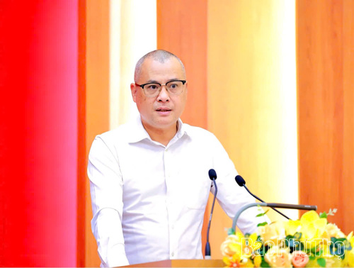 Đồng chí Bí thư Tỉnh ủy Phạm Đại Dương khai mạc hội nghị
