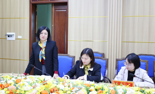 Đồng chí Chu Thị Thu Nam - Phó Giám đốc Trung tâm Kiểm soát bệnh tật tỉnh Phú Thọ phát biểu kết luận