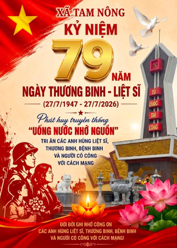 Đời đời ghi nhớ công ơn các Anh hùng Liệt sĩ