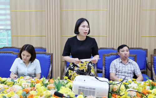 Các tổ chức chính trị - xã hội được phân công hướng dẫn công tác tổ chức Đại hội phát biểu tại hội nghị