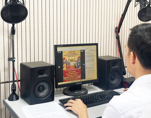 Đẩy mạnh tuyên truyền trên hệ thống truyền thanh thông minh và Trang Fanpage Xã Tam Nông - tỉnh Phú Thọ