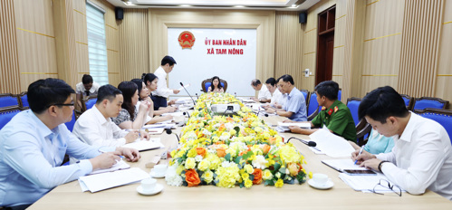 Toàn cảnh buổi làm việc