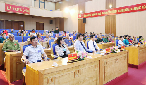 Các đại biểu tham dự tại Đại hội